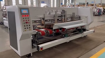 Full computer Automatic Folder Gluer Machine For Corrugated carton box#selling