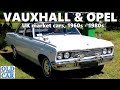 Vauxhall  opel cars of the 1960s  1990s  classic vauxhalls  opels