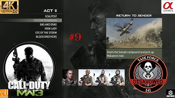 MW3 Campaign Play-through -Act 2- RETURN TO SENDER
