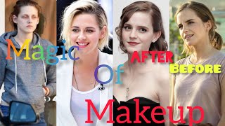 Magic Of Makeup | Hollywood Celebrities Without Makeup