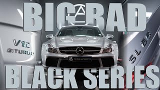 Very rare and special Benz full detail! Mercedes-Benz SL65 Black Series.