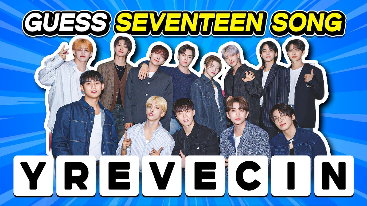 GUESS THE SEVENTEEN SONG BY SCRAMBLED LETTERS #2💎|  KPOP QUIZ BTBV