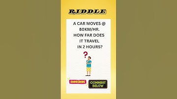 Only 1% Can Solve This Riddle! Find the distance. !#mathriddle #brainteaser #shorts #viral #puzzle