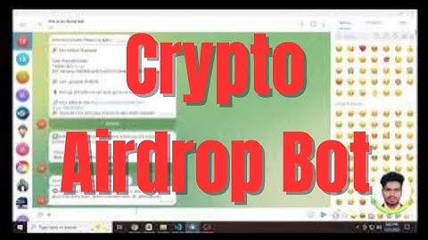 Create a Crypto Airdrop Bot for Telegram | using python