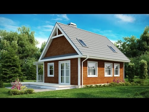 Проекты небольших загородных домов