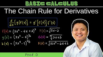 The Chain Rule for Finding Derivatives | Chain Rule | Basic Calculus
