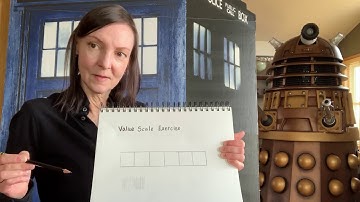 Artistic Foundations Part 1: Value Scale Part 1 for K - 4