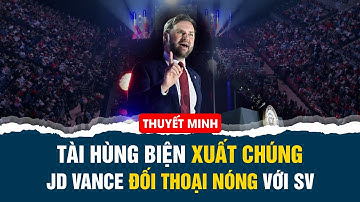 Thuyết minh: JD Vance phô diễn tài diễn thuyết và hùng biện sắc sảo tại sự kiện Turning Point