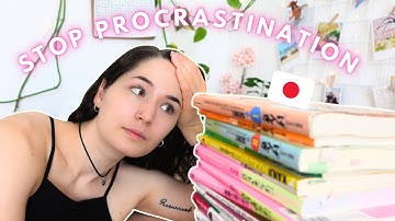 HOW TO BEAT PROCRASTINATION IN LANGUAGE LEARNING 👊🏼 |  Reasons & Solutions ✨