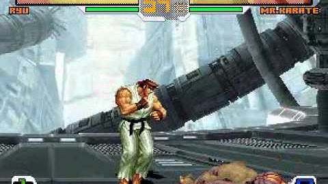 SNK vs. Capcom: Chaos - Ryu vs. Mr. Karate