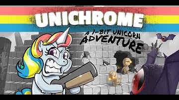 VIDEO GAME BREAKDOWN | Unichrome: A 1-Bit Unicorn Adventure | Features & Gameplay