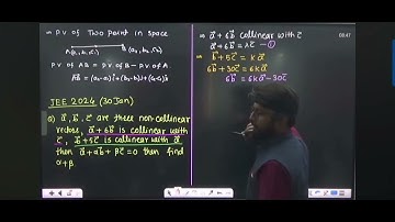 a, b, c are three non collinear vectors. a + 6b is collinear with b + 5c is collinear with a. then..