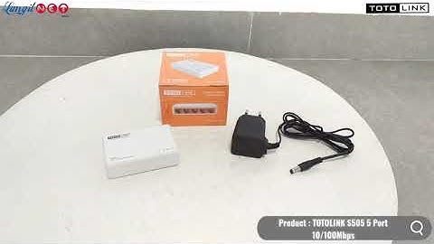 TOTOLINK S505 5 Port 10/100Mbps - (92210)