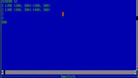 QBASIC TUTORIAL14  MAKING A TRAPIZIUM WITH THE HELP OF LINE COMMAND