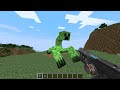 Rival Rebels MOD vs Mutant Creatures in Minecraft