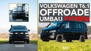 VW T6.1 California Offroad Umbau Extrem