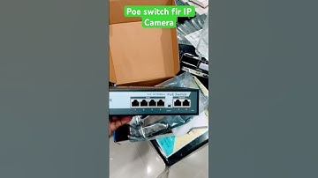 Poe switch fir ip camera with 2 years warranty
