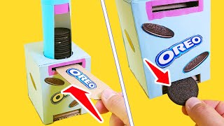 Oreo Dispenser Machine DIY. How to Make Oreo Vending Machine From Cardboard