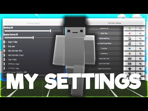 The BEST Minecraft Bedrock CONTROLLER Settings! (PS4/PS5/Xbox/MCPE
