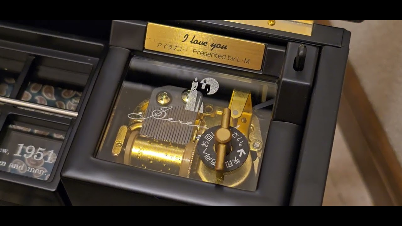 オルゴール Lady-Mate Japan early 90's Musical Box Early 90's Lady-Mate Japan Music Box - YouTube