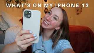 What's on my new iPhone 13