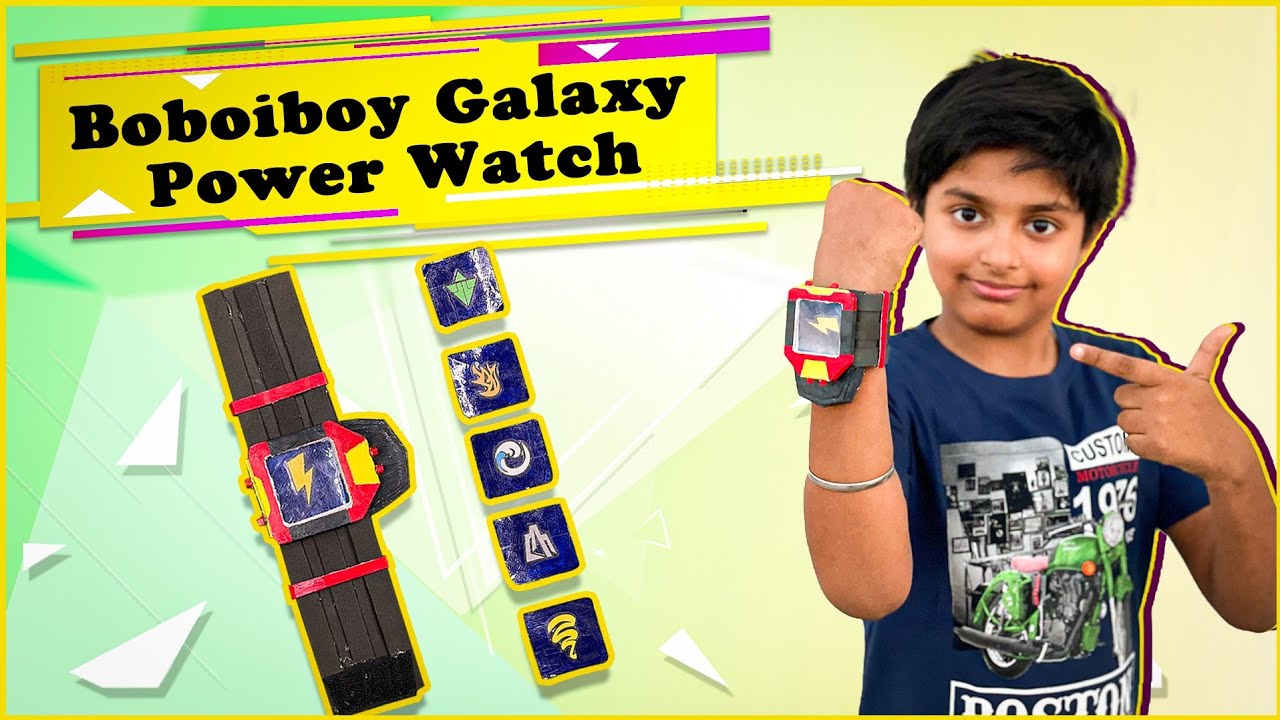 How To Draw Boboiboy Power Watch - Draw Easy
