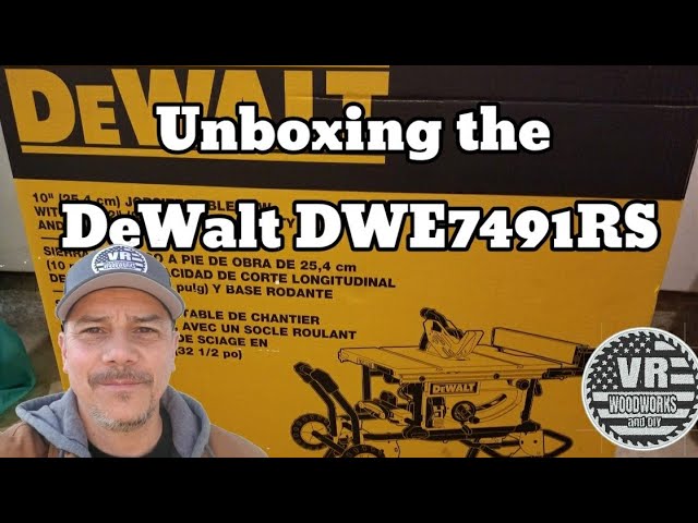 From Box to Brilliance: DeWALT Table Saw Unboxing and Assembly 