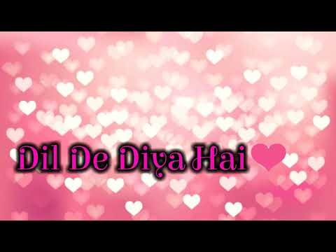 DIL DE DIYA HAI ❤️TÜRKÇE ALTYAZILI /TURKISH SUBTITLES