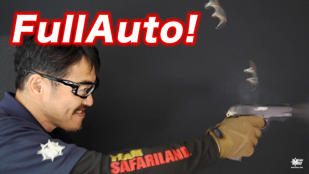 エラン コルト ガバメント1911 コマンダーフルオートピストル試作品