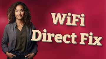 Why Does WiFi Direct Keep Disconnecting?