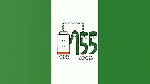 Battery help to charge number 155 animation video|#shorts #trending #numberlore #battery #animation