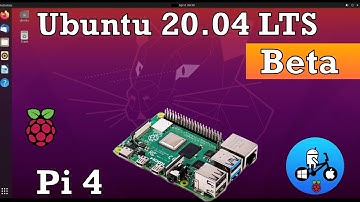 Ubuntu 20.04 LTS beta.  Raspberry Pi 4.