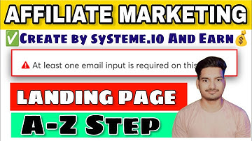 system.io landing page,landing page banaye,At least one email input is required on this page