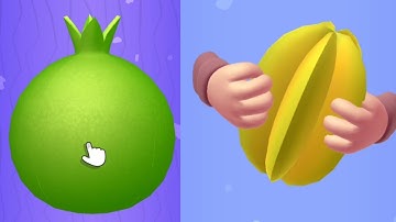 Juicy Run!Very satisfying and relaxing ASMR Slicing video game pt.4