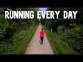 I ran 5K every day for a month...