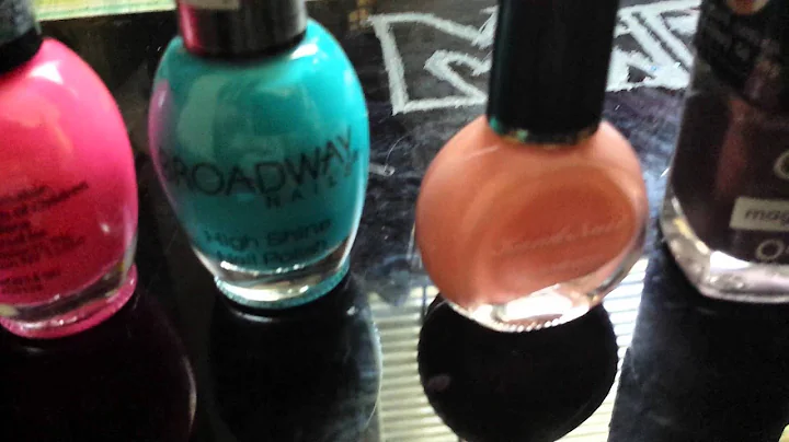 Polish swatches from Christina Rowland