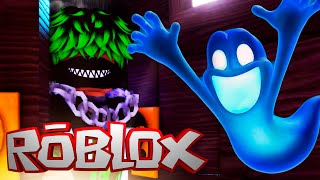 Hunting ghosts GONE... WEIRD... in Roblox (Ghostly Manor)...