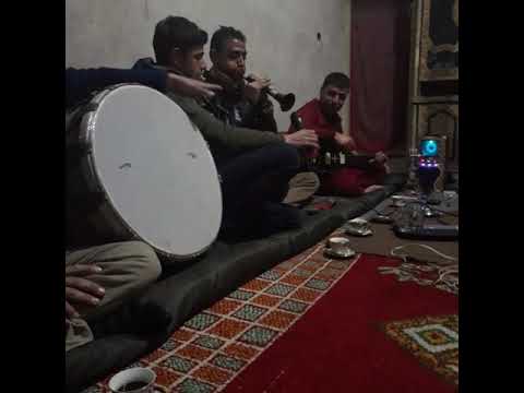 عازف البزق حسين أبو عابدين مع العازف الزرنايه عكيد شعنك