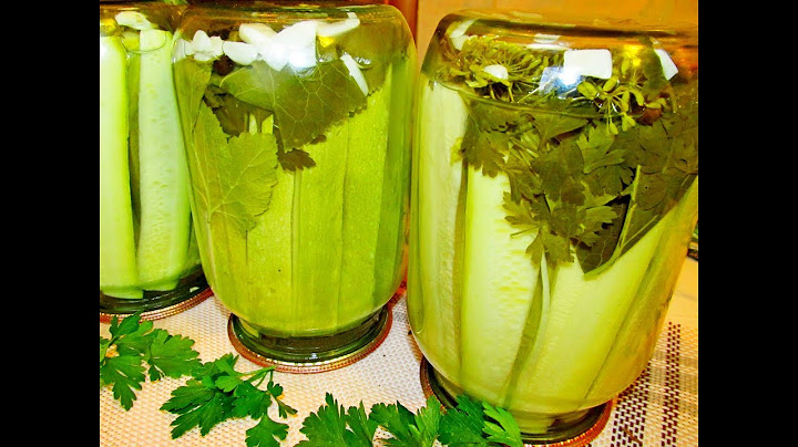 Ароматные, пряные, с чесночком, зеленью КАБАЧКИ на зиму! Отменная закусочка с картошечкой!