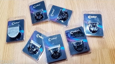 Lưỡi tông đơ | Tông đơ codos ( L h  : 09,66625755 )