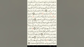 ماهر المعيقلي سورة الشوري مكتوبة صفحة 488 و صفحة 489 ربعها مصحف المدينة المنورة جودة عالية