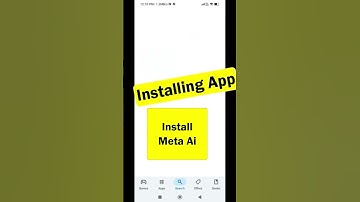 Download Meta AI App on Google Play store | Install Meta AI App on #sp #metaai  #mobilephone