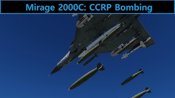 DCS World: Mirage 2000C Low Drag CCRP Bombs