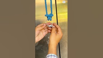 Simple knot most people don’t know #youtubeshorts #knot #rope