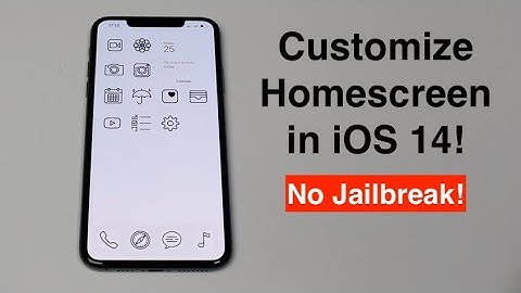 Customize iPhone Home Screen in iOS 14!! (No Jailbreak!)