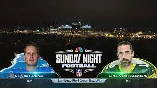 NBC Sunday Night Football 2022 Week 18 Intro/Theme | Lions vs Packers