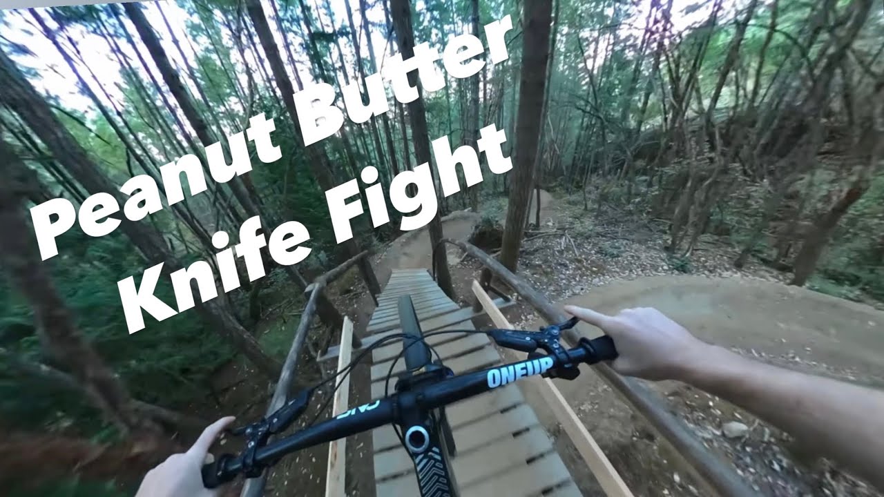 JORDIE LUNN BIKE PARK PEANUT BUTTER KNIFE FIGHT YouTube