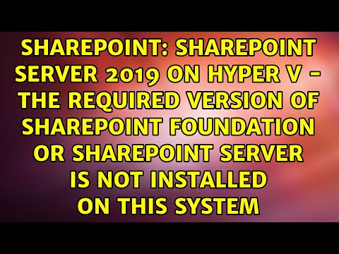 SharePoint Server 2019