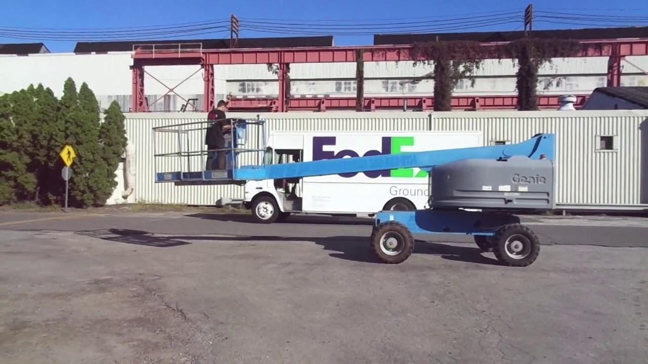 GENIE S40 Boom Lift (686) YouTube