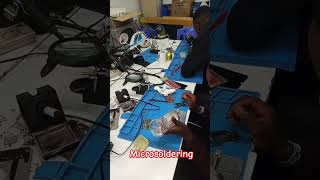 Microsoldering class #remix #education #kenya #business #mobilephone